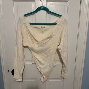 Intimately Free People Off the shoulder bodysuit
